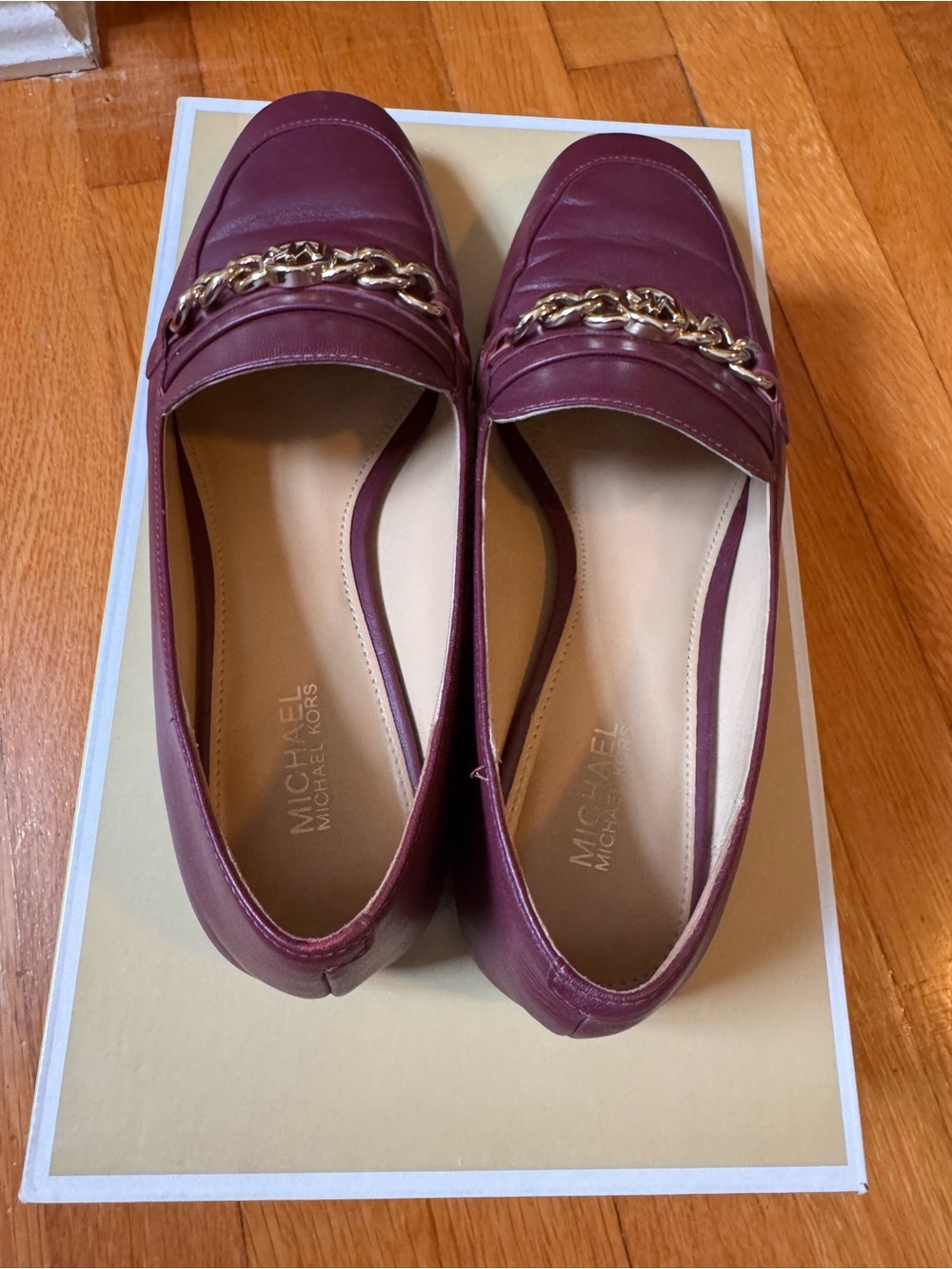 MICHAEL Michael Kors Dolores Leather Loafers